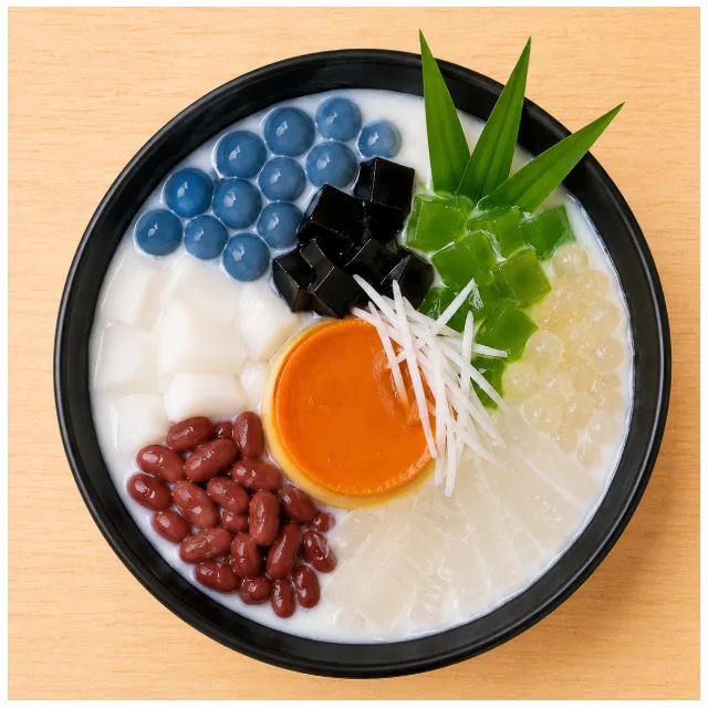 Chè Flan Đậu Đỏ